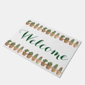 Cactus Print Welcome Mat (Schuin)