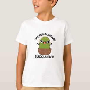 Cactus Puns is een succesvol grappig Plant T-shirt