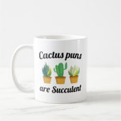 Cactus Puns is zuinig Koffiemok (Links)