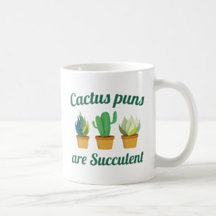 Cactus Puns is zuinig Koffiemok