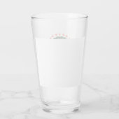 Cactus Rainbow Scottsdale AZ Modern Desert Fun Glas (Achterkant)