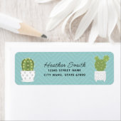Cactus Return Address Labels (Insitu)