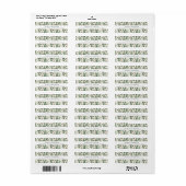 Cactus Return Address Labels (Full Sheet)