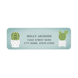 Cactus Return Address Labels