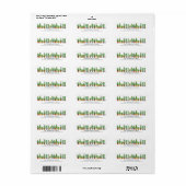 Cactus Return Address Labels (Full Sheet)