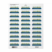 Cactus Return Address Labels (Full Sheet)