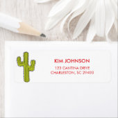 Cactus Return Address Labels (Insitu)