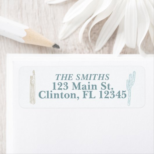 Cactus Return Address Labels (Insitu)