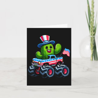 Cactus rijdende monstertruck 4 juli kaart