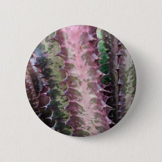Cactus Ronde Button 5,7 Cm (Voorkant)