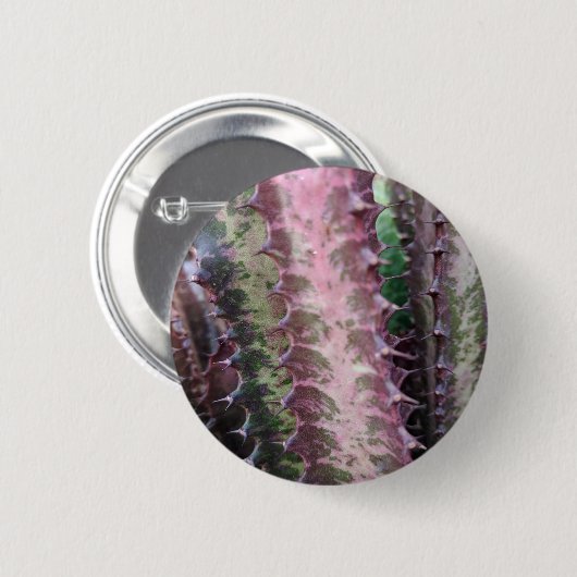 Cactus Ronde Button 5,7 Cm (Voorkant /achterkant)