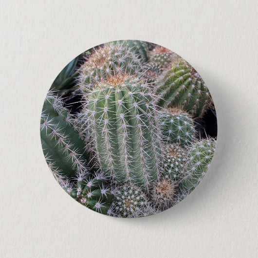 Cactus Ronde Button 5,7 Cm (Voorkant)