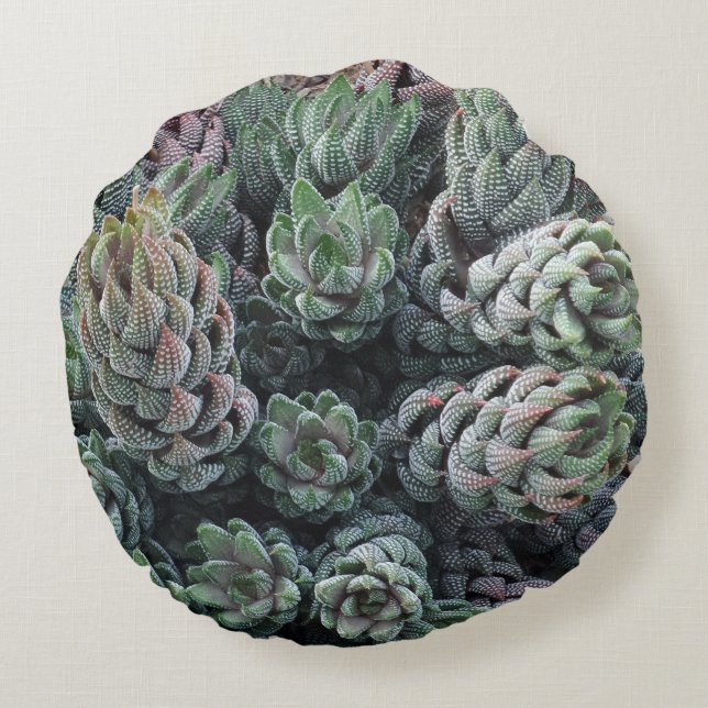 Cactus Round Pillow Rond Kussen (Achterkant)