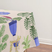 Cactus roze patroon tafelkleed (Voorbeeld)