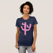 Cactus - Roze T-shirt (Voorkant volledig)