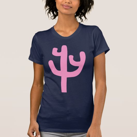 Cactus - Roze T-shirt (Voorkant)