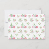 Cactus RSVP Wedding Fiesta Response Cards Cacti (Achterkant)