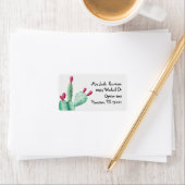 Cactus schilder Return Address Mailing Label (Insitu)