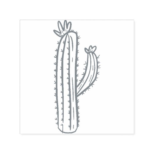 Cactus Scrapbooking Zelfinktende Stempel (Design)