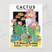 Cactus Seed Package Briefkaart (Voorkant)