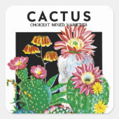 Cactus Seed Packet Label (Voorkant)