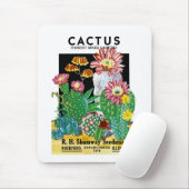 Cactus Seed Packet Label Muismat (Met muis)