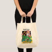Cactus Seed Packet Label Tote Bag (Voorkant (product))