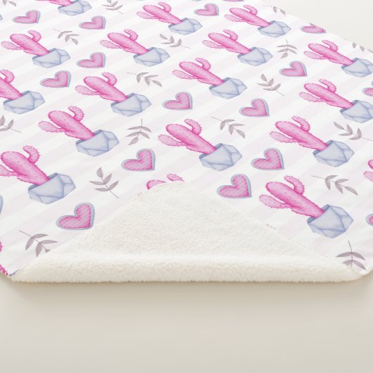 Cactus Sherpa Deken (3/4)