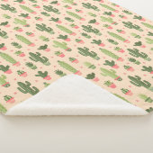 Cactus Sherpa Deken (3/4)