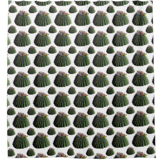 Cactus Shower Curtains Douchegordijn (Voorkant)
