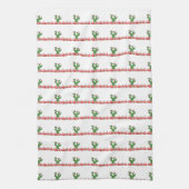 Cactus Sinaasappel Bloemen Keuken Handdoek (Verticaal)