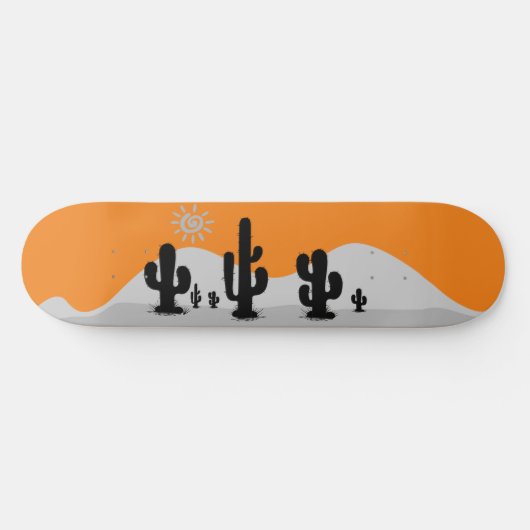 Cactus Skateboard Deck (Horizontaal)
