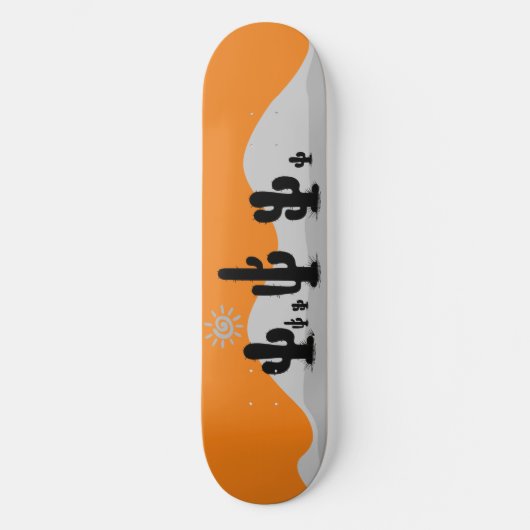 Cactus Skateboard Deck (Voorkant)