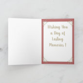 Cactus Special Day Greeting Kaart (Binnen)