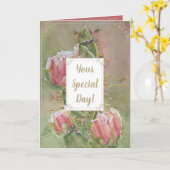 Cactus Special Day Greeting Kaart (Gele Bloem)