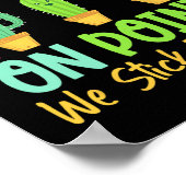 Cactus Speed Squad Team Speed is op punt waar we o Poster (Hoek)