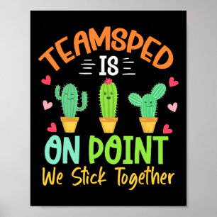 Cactus Speed Squad Team Speed is op punt waar we o Poster