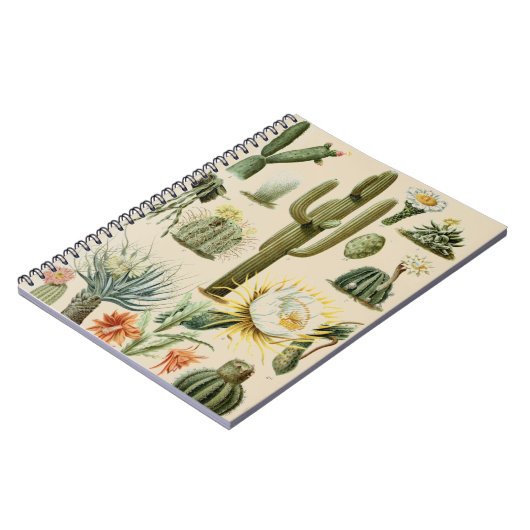 Cactus | Spiral notebook Notitieboek (Linkerzijde)