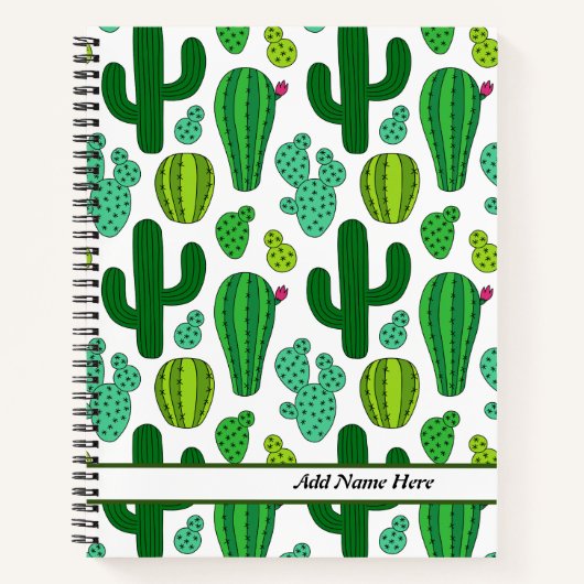 Cactus Spiral Notitieboek (Voorkant)