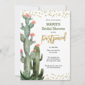 Cactus stelt uitnodiging voor aankondiging uit (Voorkant)