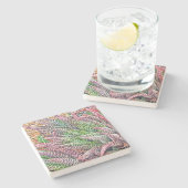 "CACTUS" STENEN ONDERZETTER (Zijkant)