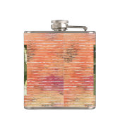 Cactus Stevige en mooie omwikkelde kolf Heupfles (Achterkant)