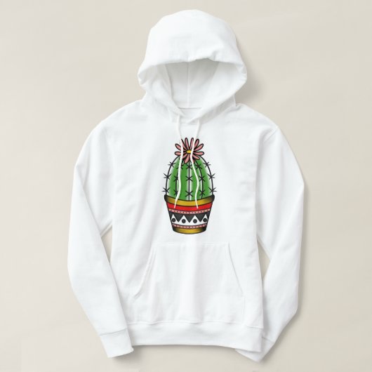 Cactus Sticker Hoodie (Design voorkant)