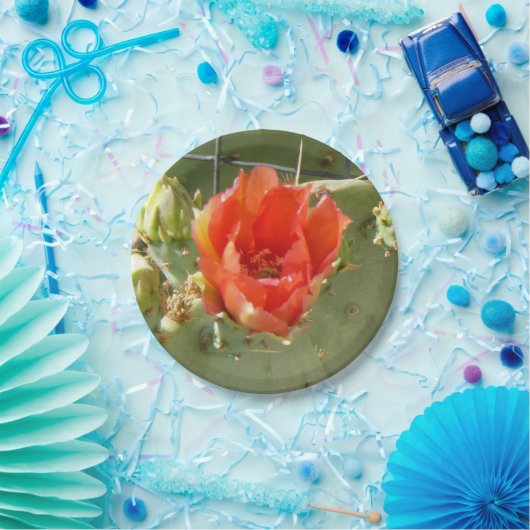 Cactus Stoere en Mooie papieren borden Papieren Bordje (Feest)