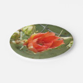 Cactus Stoere en Mooie papieren borden Papieren Bordje (Gekanteld)