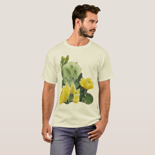 CACTUS-STROMEN T-SHIRT (Voorkant volledig)