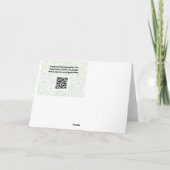 Cactus Succulent Aloe Art Note Kaart (Achterkant)