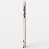 Cactus Succulent Blush Marmer Geometrisch Monogram Case-Mate iPhone Case (Achterkant/links)