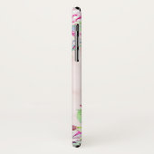 Cactus Succulent Blush Marmer Geometrisch Monogram Case-Mate iPhone Case (Achterkant/links)