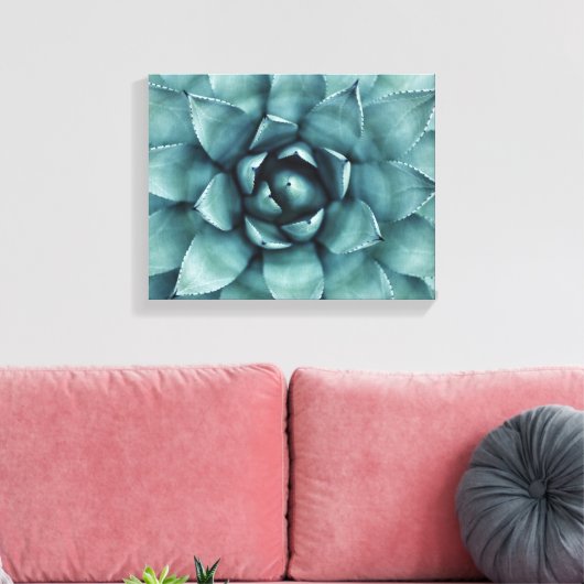 Cactus Succulent Cacti Canvas Art (Insitu (Woonkamer))